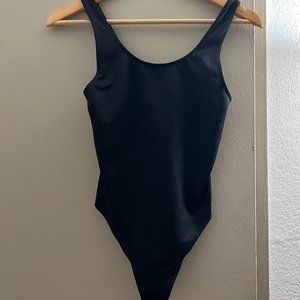 Alo Size Small Black Body Suit Tank